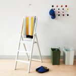 Design House Stockholm Foldable Step Ladder - White Beech Wood