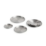 HAY Outdoor Market by Jasper Morrison Shop Steel Plates - Set of 2 - Small
