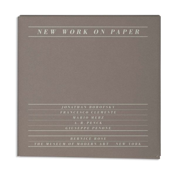 New Work on Paper 2: Borofsky. Clemente. Merz. Penck. Penone - Paperback