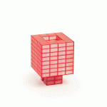 Tesser Portable Lamp - Pink/ Red