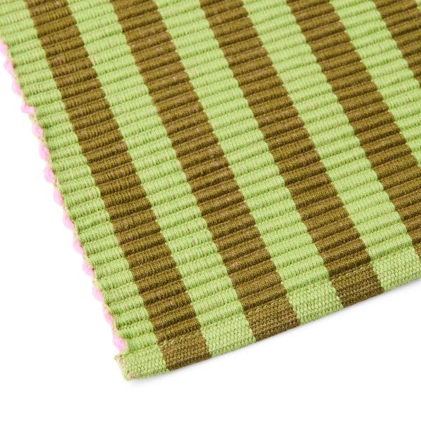 Dusen Dusen Striped Cotton Placemats - Set of 4 - Dual Stripe