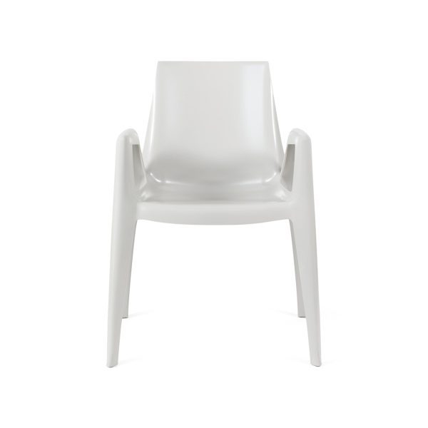 ArcoBellini Stacking Chair from Heller - Gray Pearl