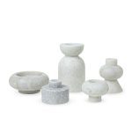 Tom Dixon Stone Stacking Candleholder - White