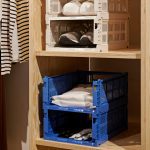 HAY Recycled Plastic Collapsible Color Crate - Red