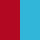 Dusen Dusen Sun Cotton Beach Towel - Red/ Blue