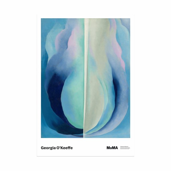 Georgia O'Keeffe: Abstraction Blue Poster
