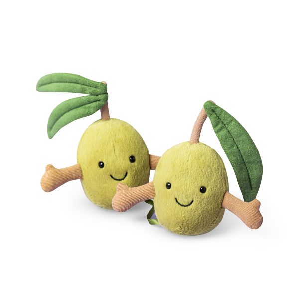Jellycat Food Plush Toys - Pair of Olives