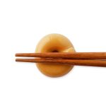 Japanese Ceramic Food Chopsticks Rest - Bagel