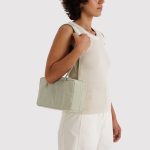 Baggu Recycled Nylon Bowler Bag - Celadon