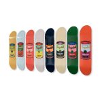 Andy Warhol: Skateboard Colored Campbell's Soup Cans Set of 8