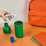 Buoy Recycled Ocean Plastic Water Bottle - Green/ Blue