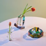 Faceted Crystal Vase - Small