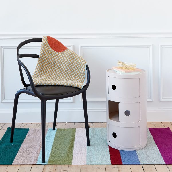 Kartell Bio Componibili 3 Tier Storage - Cream