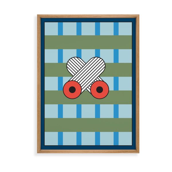 Nathalie Du Pasquier Manifeso 04 Framed Print