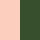 Snowman Table Lamp - Pink/ Green