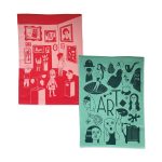 Art Lovers Cotton Tea Towels - Set of 2
