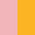 Reversible Pattern Oven Mitt & Potholder - Set of 2 - Pink/ Yellow