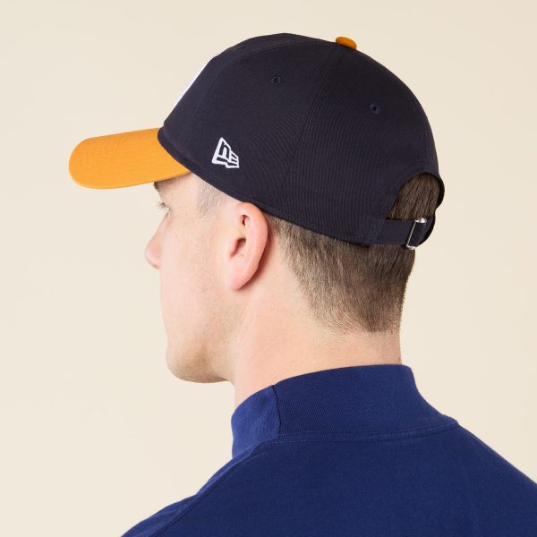 MoMA Yankees Two-Tone Adjustable Baseball Cap - Navy/ Yellow