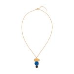 Joan Mir?? Gold-Plated Linear Dots Necklace