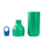 Buoy Recycled Ocean Plastic Water Bottle - Green/ Blue