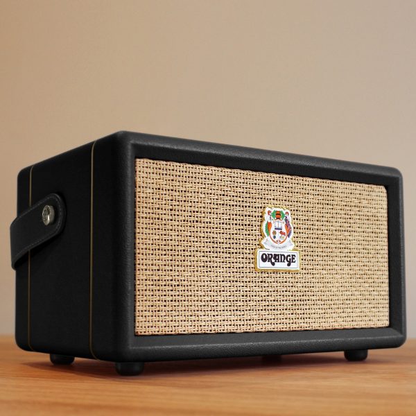 Orange Box Bluetooth Portable Speaker - Black