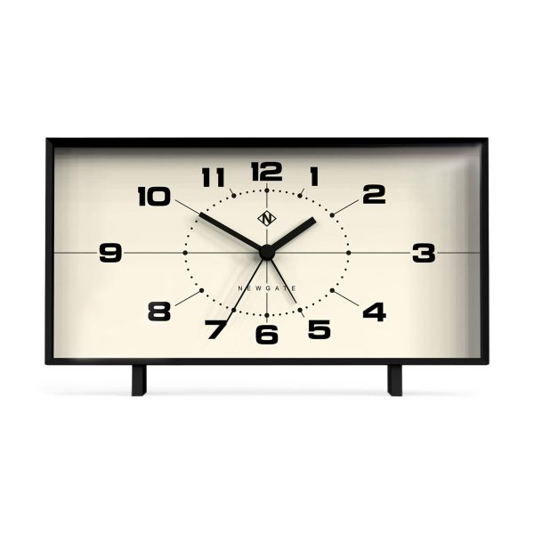 Wideboy Alarm Clock - Black/White