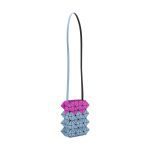 BAO BAO ISSEY MIYAKE Growth Crossbody Bag - Pink/ Light Blue