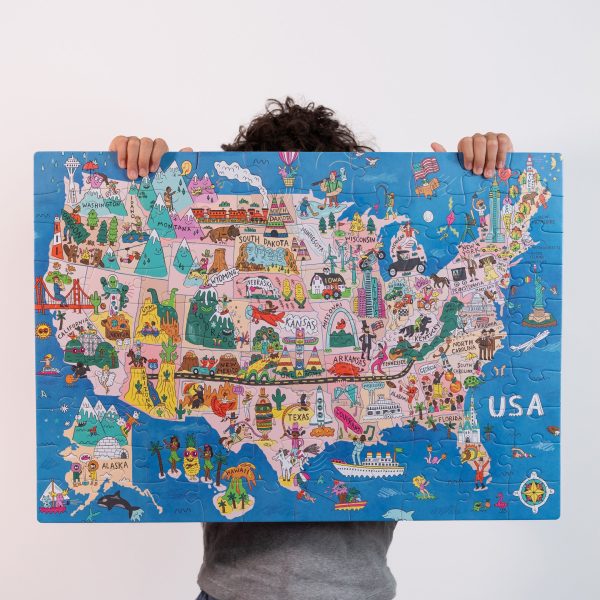 See the USA! Jigsaw Puzzle - 100 pieces