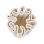 3D-Printed Ceramic Dedali Vase - X-Small