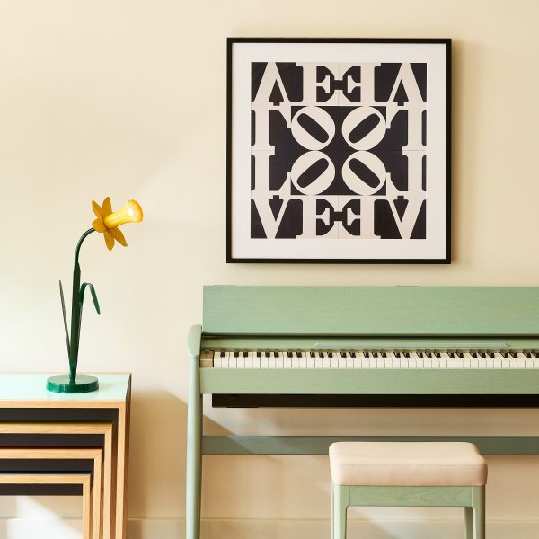 Robert Indiana Love Rises Framed Poster
