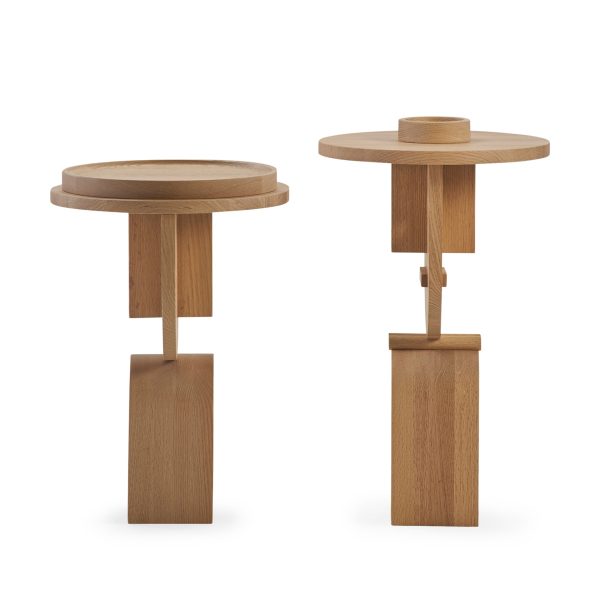 Faces Side Table - Thin Tall