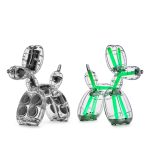 Jeff Koons Balloon Dog Speaker from Lexon - Transparent
