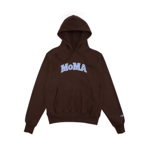 Champion Hoodie - MoMA Edition - Brown/ Blue