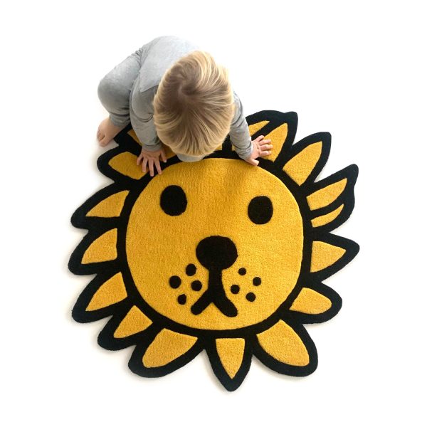 Miffy & Friends Wool Rug - Yellow