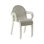 Tom Dixon Groove Outdoor Stacking Armchair - Putty
