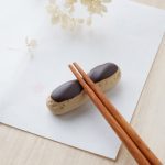Japanese Ceramic Food Chopsticks Rest - Chocolate Eclair