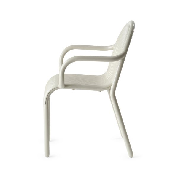Tom Dixon Groove Outdoor Stacking Armchair - Putty