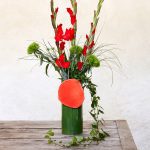 Vitra D??coupage Ceramic Vase - Green