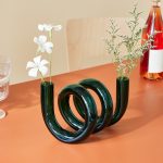 Curly Glass Vase