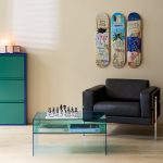 Jean-Michel Basquiat Charles the First Skateboard Triptych from The Skateroom