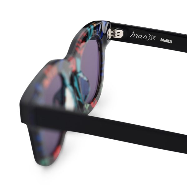 MoMA Henri Matisse La Gerbe Akila Sunglasses - Black/ Black