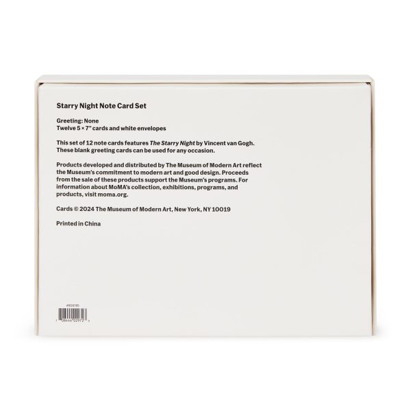 Vincent van Gogh The Starry Night Artist Cards - Set of 8