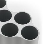Ron and Erwan Bouroullec Nuage Vase by Vitra - Light Silver