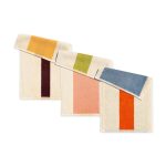 Martens Cotton Towels - Royal Blue/ Peach