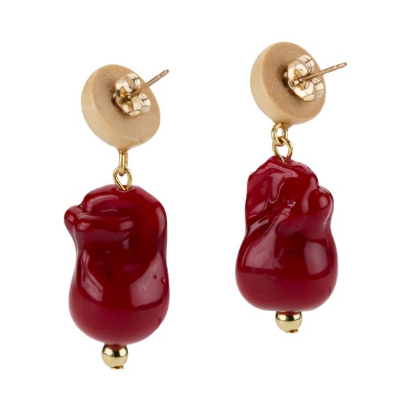Sophie Monet Scarlet Earrings