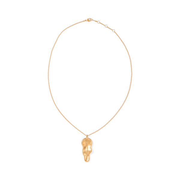 Salvador Dal?? Melting Clock Necklace - Gold