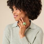 Andr??s Gallardo Green Apple Gold-Plated Ring
