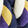 HAY Rope Toy for Dogs in Recycled Polyester - Blue/ Purple/ Ochre