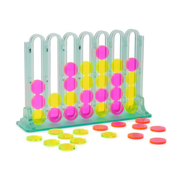 Translucent Four-In-a-Row Game