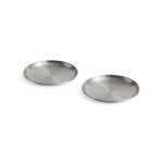 HAY Outdoor Market by Jasper Morrison Shop Steel Plates - Set of 2 - Large